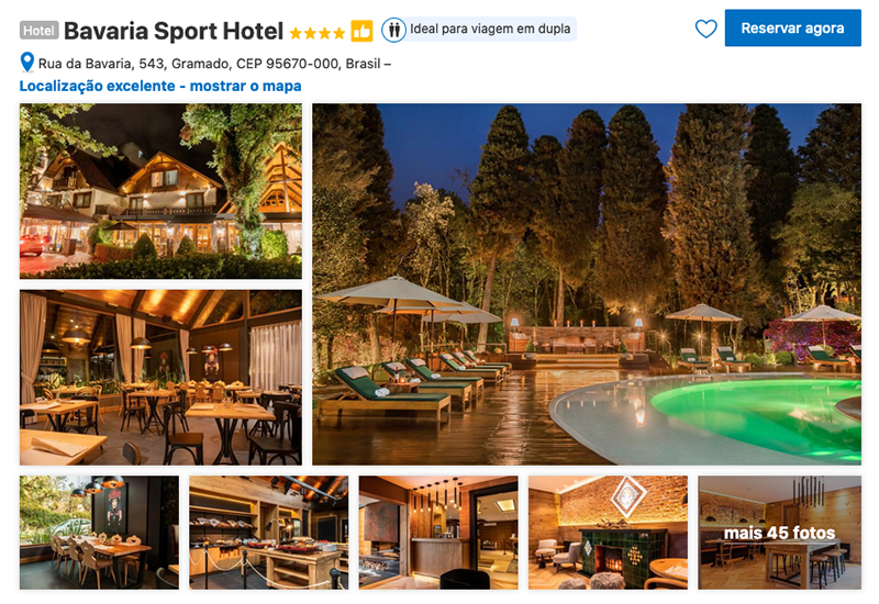 Bavaria Sport Hotel em Gramado