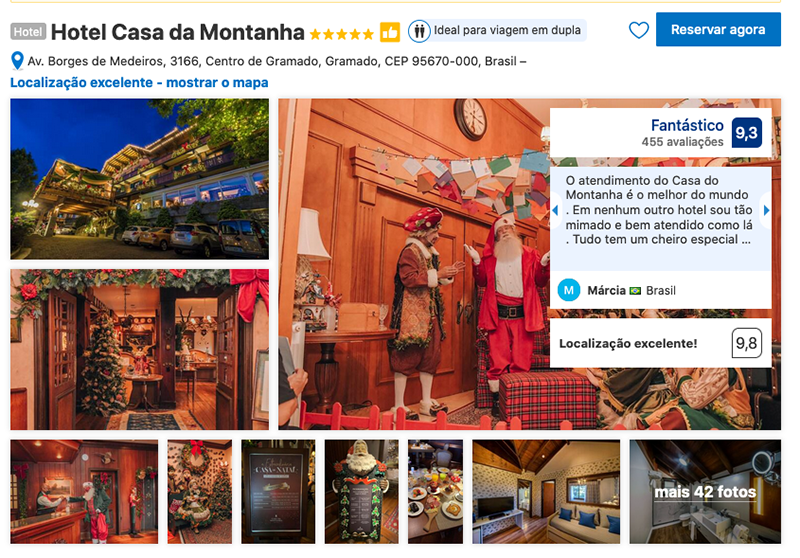Hotel Casa da Montanha em Gramado